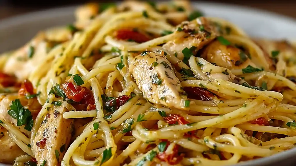 Monterey Chicken Spaghetti