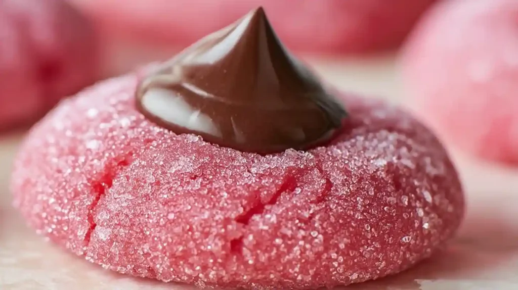 Strawberry Kiss Cookies