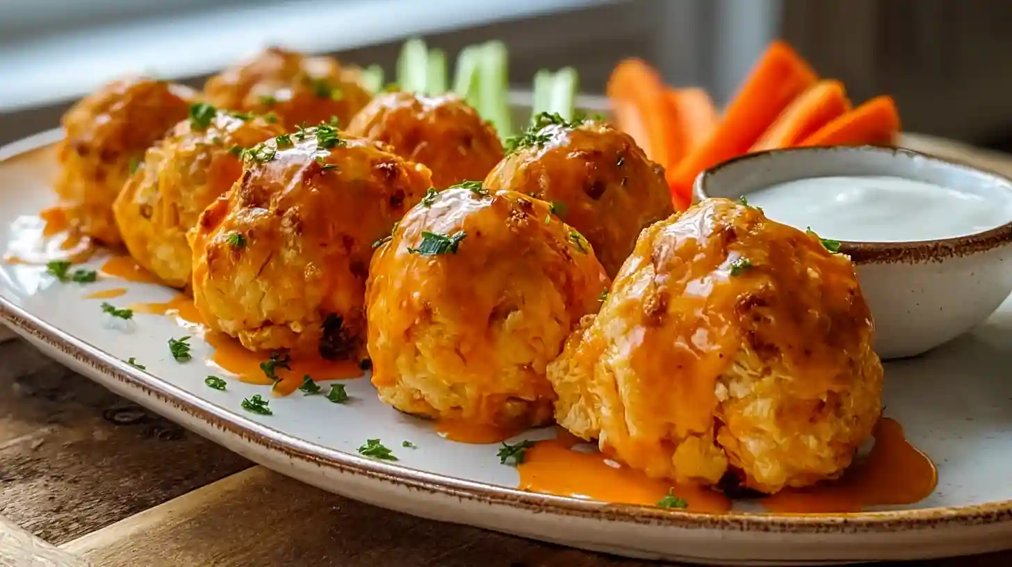 Buffalo Chicken Bombs