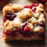 Cranberry Crumble Bars