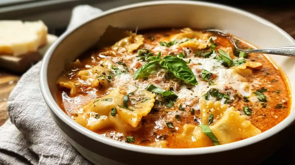 Creamy Lasagna Soup