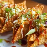 Crispy Chicken Wonton Tacos