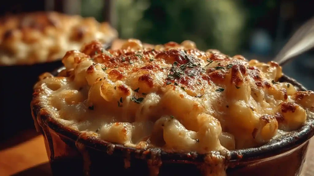 French Onion Soup Mac and Cheese