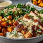 Healthy Chicken & Sweet Potato Bowls