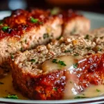 Irresistible Garlic Parmesan Chicken Meatloaf