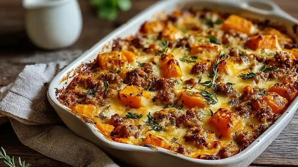 Irresistible Ground Turkey Sweet Potato Casserole for Cozy Nights