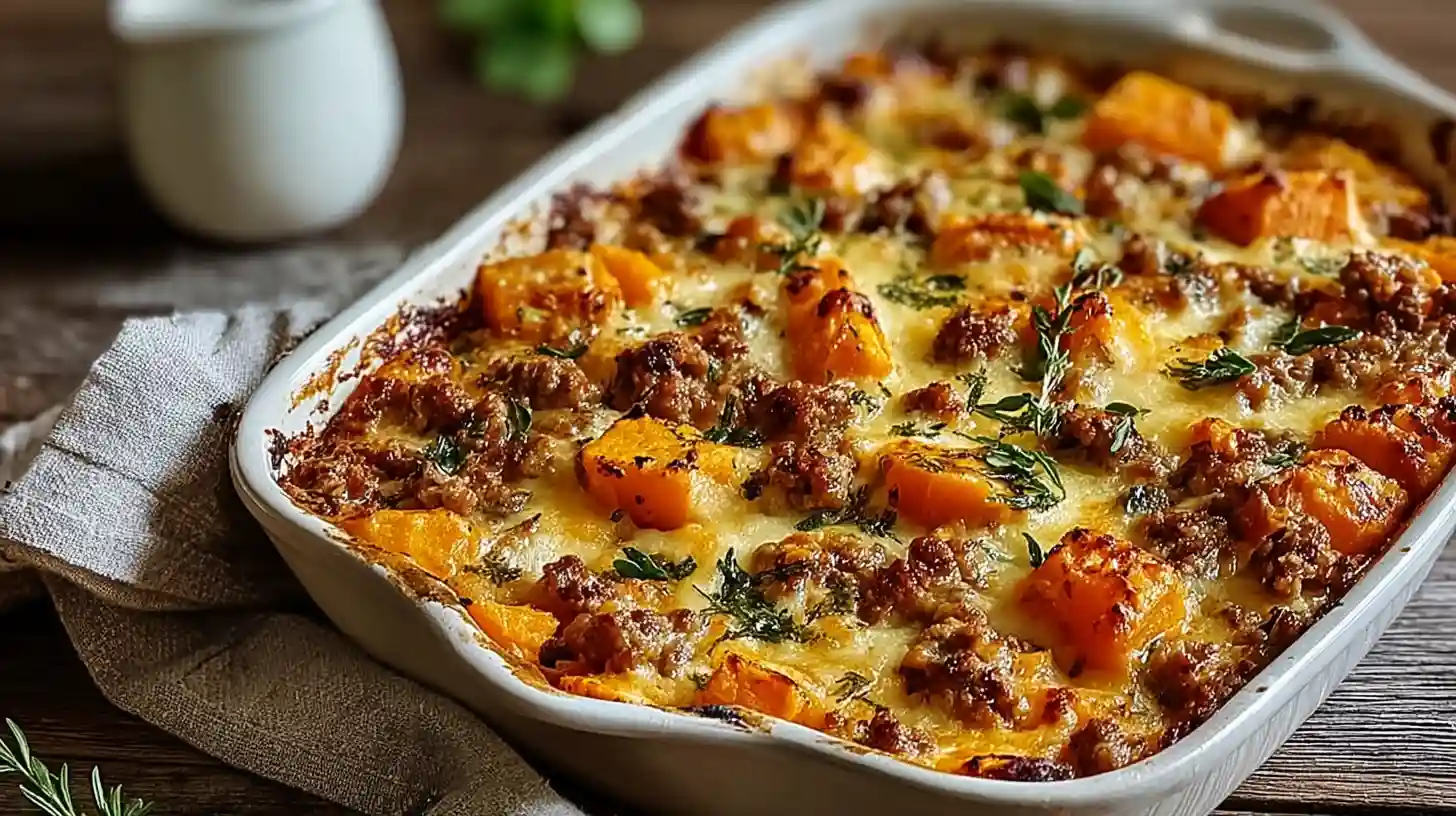 Irresistible Ground Turkey Sweet Potato Casserole for Cozy Nights