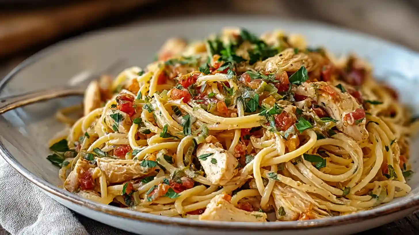 Monterey Chicken Spaghetti