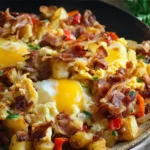 Simple Loaded Breakfast Skillet Recipe