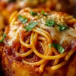 Spaghetti Garlic Bread