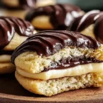 Boston Cream Pie Cookies