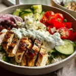 Greek Chicken Bowls