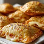 Homemade Cheesy Pizza Pockets