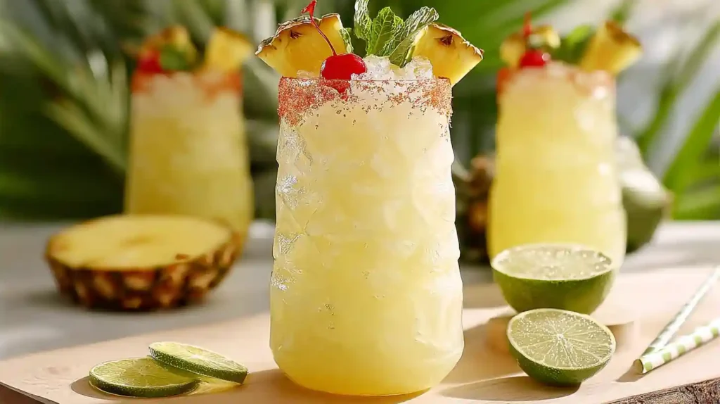 Non Alcoholic Piña Colada Punch