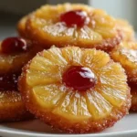 Pineapple Upside Down Sugar Cookies