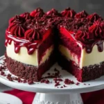 Red Velvet Cheesecake Layer Cake Recipe