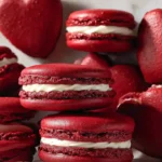 Red Velvet Macarons