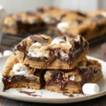 S’mores Cookie Bars