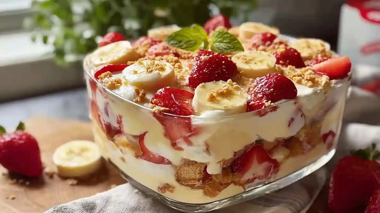 Strawberry Banana Pudding Dream