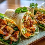Sweet Chili Chicken Wraps