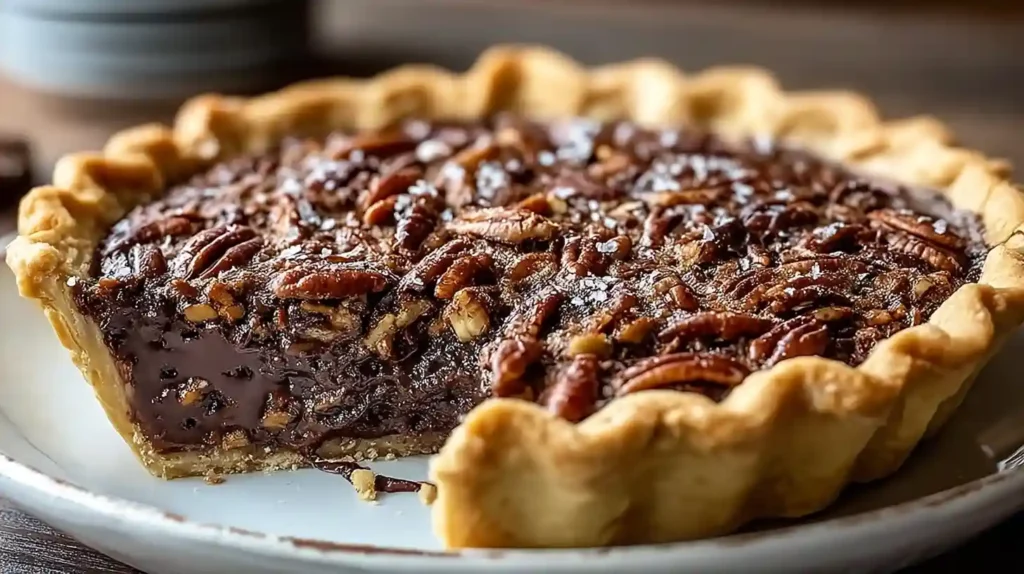 Texas Chocolate Pecan Pie
