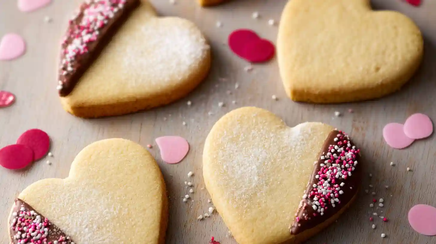 Valentine’s Shortbread Hearts